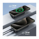 Батарея універсальна JOYROOM Magnetic Wireless 10000mAh 20W PD, QC, USB-C In\/Out Black (JR-W020 \/ 6941237118455)