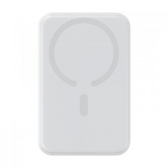 Батарея універсальна JOYROOM Magnetic Wireless 10000mAh 20W PD, QC, USB-C In\/Out White (JR-W020 \/ 6941237119698)