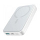 Батарея універсальна JOYROOM Magnetic Wireless 10000mAh 20W PD, QC, USB-C In\/Out White (JR-W020 \/ 6941237119698)