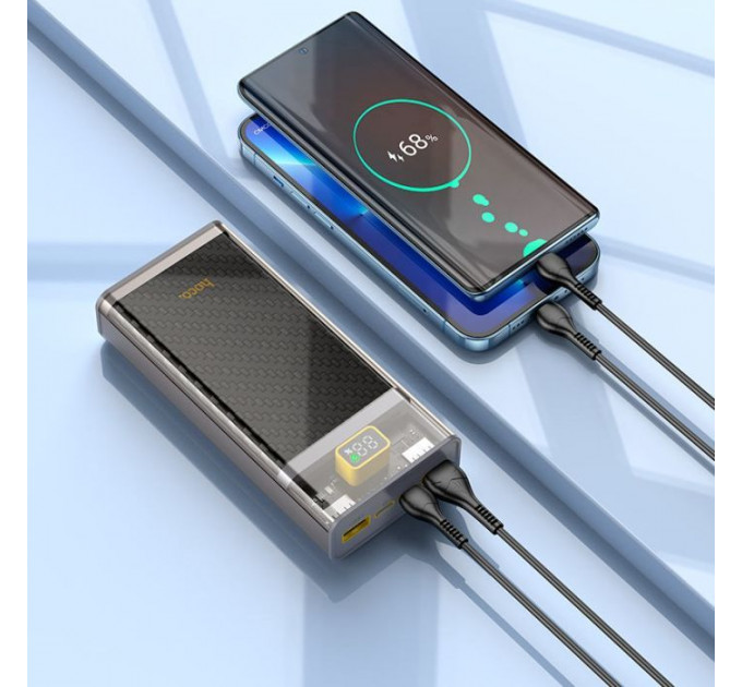 Батарея універсальна HOCO 20000mAh, 22.5W, Black (J103A \/ 45366)