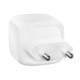 Зарядное устройство для Belkin 2xUSB-C PD50W GaN PPS + cable USB-C to USB-C 1.0m white (WCH019KQ1MWH-B6)