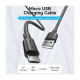 Дата кабель USB 2.0 AM to Micro 5P 1.0m black VENTION (CTIBF)