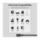 Дата кабель USB 2.0 AM to Micro 5P 1.0m black VENTION (CTIBF)