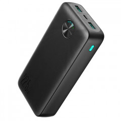 Батарея універсальна JOYROOM 20000mAh 22,5W PD, QC\/3.0, 2*USB-A, USB-C In\/Out Black (JR-PBF16)
