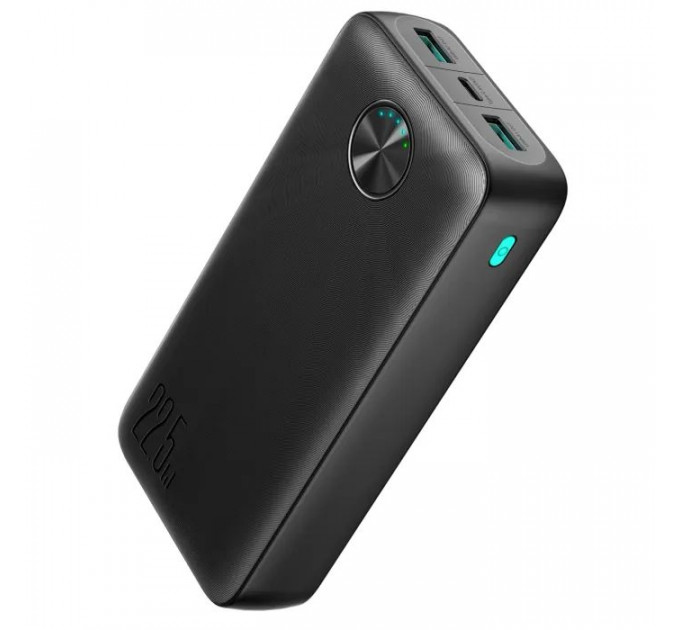 Батарея универсальная JOYROOM 20000mAh 22,5W PD, QC/3.0, 2*USB-A, USB-C In/Out Black (JR-PBF16)