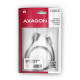 Дата кабель USB 3.2 AM to USB-C 1.0m black AXAGON (BUCM3-AM10AB)