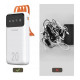 Батарея універсальна Dudao K6Pro+ 20000mAh 10W with USB-C\/Lightning\/MicroUSB\/USB-A cables (6977196682409)