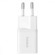 Зарядний пристрій Baseus 1xUSB-C 25W GaN5 white (P10110909213-00)