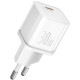 Зарядний пристрій Baseus 1xUSB-C 30W GaN5S white (P10162504213-00)