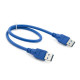 Дата кабель USB 3.0 AM\/AM 0.5m Extradigital (KBU1631)