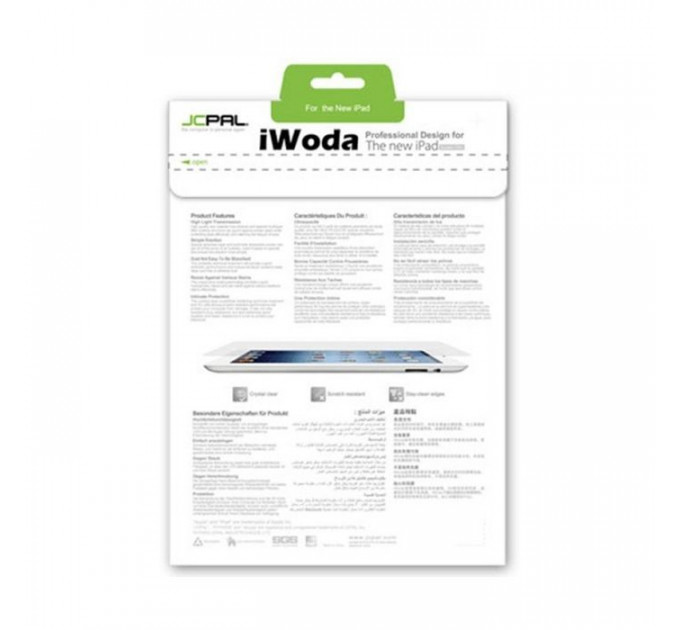 Плівка захисна JCPAL iWoda Premium для iPad 4 (High Transparency) (JCP1033)