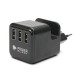Зарядний пристрій PowerPlant W-360 3*USB\/3.4A (DV00DV5065)