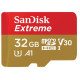 Карта пам/'яті SanDisk 32GB microSDHC V30 A1 UHS-I U3 4K Extreme (SDSQXAF-032G-GN6MA)
