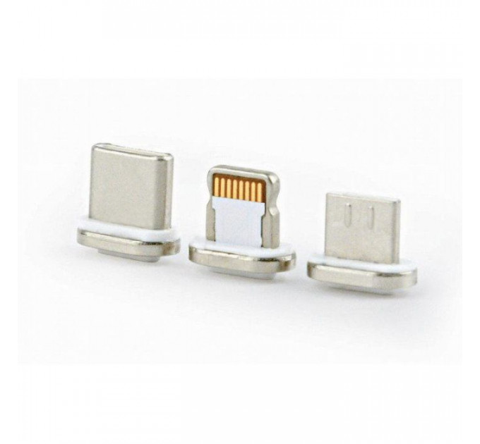 Дата кабель USB 2.0 AM to Lightning + Micro 5P + USB-C 1.0m Cablexpert (CC-USB2-AMLM31-1M)