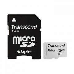 Карта пам/'яті Transcend 64GB microSDXC class 10 UHS-I U1 (TS64GUSD300S-A)