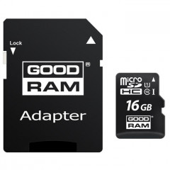 Карта пам/'яті Goodram 16GB microSDHC Class 10 (M1AA-0160R12)