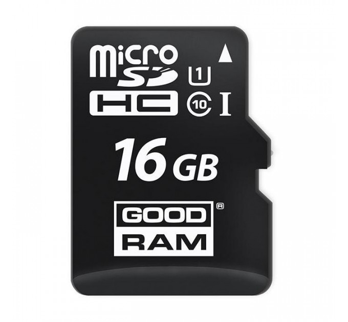 Карта памяти Goodram 16GB microSDHC Class 10 (M1AA-0160R12)