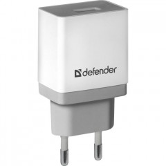 Зарядний пристрій Defender UPA-21 white, 1xUSB, 5V \/ 2.1A (83571)