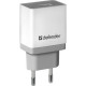 Зарядний пристрій Defender UPA-21 white, 1xUSB, 5V \/ 2.1A (83571)