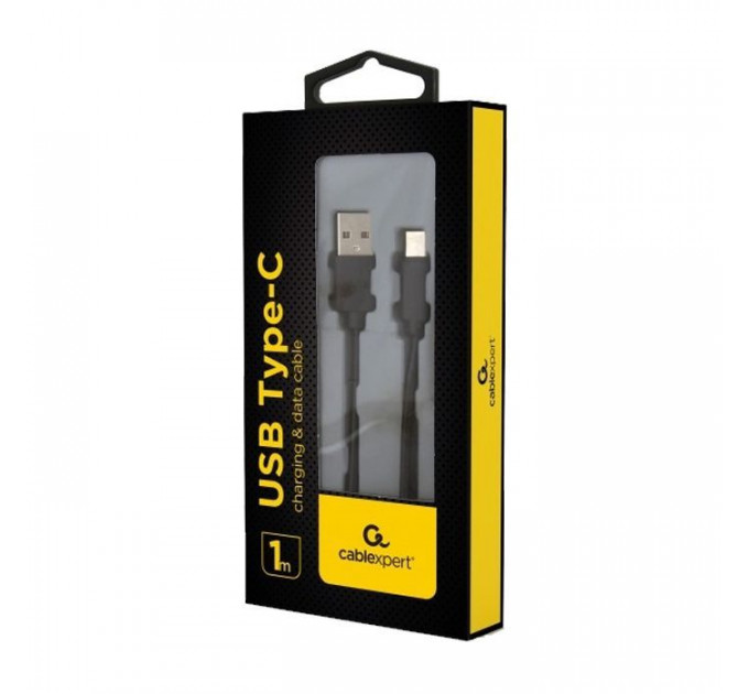 Дата кабель USB 2.0 AM to USB-C 1.0m Cablexpert (CC-USB2-AMCM-1M)