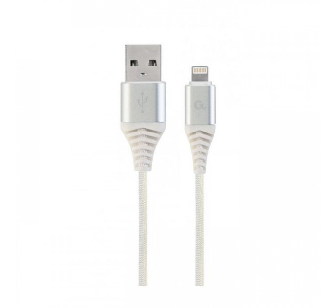 Дата кабель USB 2.0 AM to Lightning 1.0m Cablexpert (CC-USB2B-AMLM-1M-BW2)