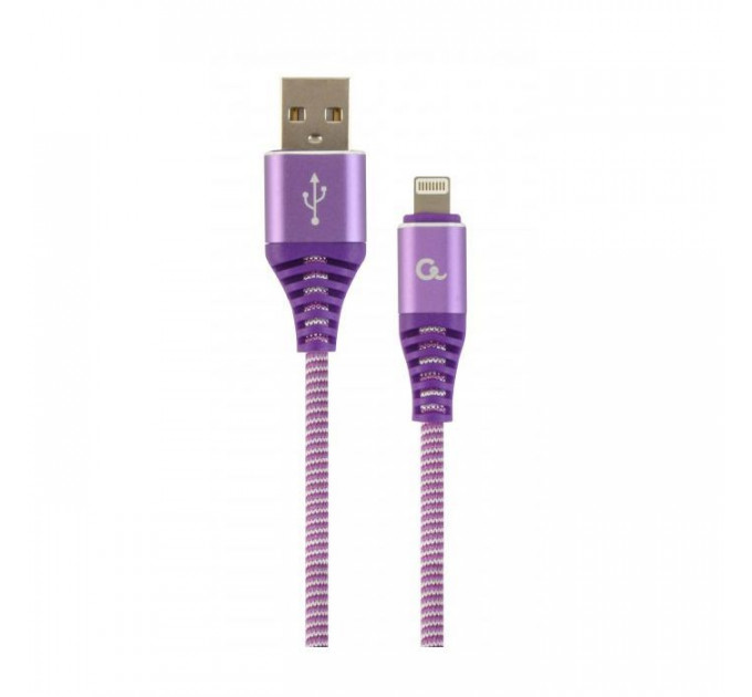Дата кабель USB 2.0 AM to Lightning 2.0m Cablexpert (CC-USB2B-AMLM-2M-PW)