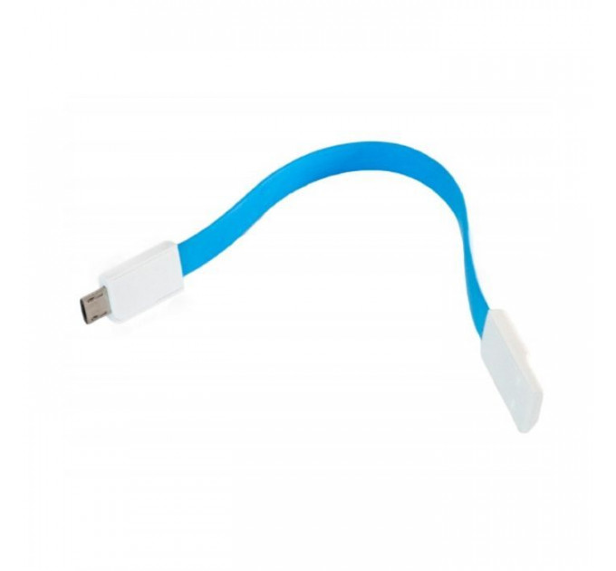Дата кабель USB 2.0 AM to Micro 5P 0.18m blue Extradigital (KBU1785)