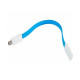 Дата кабель USB 2.0 AM to Micro 5P 0.18m blue Extradigital (KBU1785)