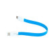 Дата кабель USB 2.0 AM to Micro 5P 0.18m blue Extradigital (KBU1785)
