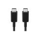 Дата кабель USB-C to USB-C black Samsung (EP-DA705BBRGRU)