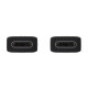 Дата кабель USB-C to USB-C black Samsung (EP-DA705BBRGRU)