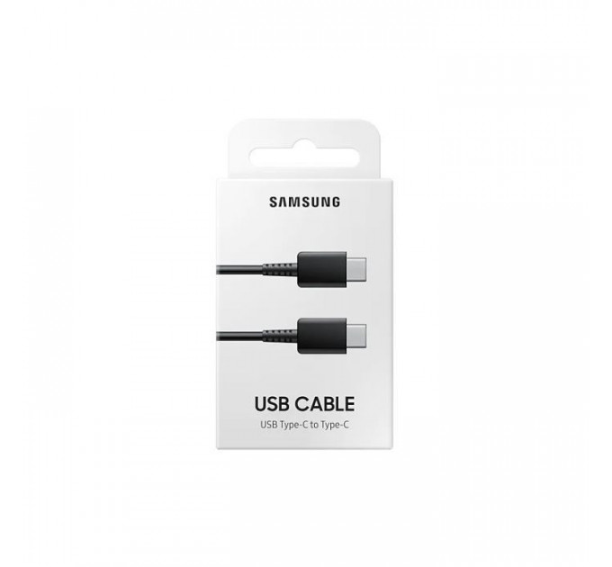Дата кабель USB-C to USB-C black Samsung (EP-DA705BBRGRU)