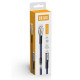 Дата кабель USB 2.0 AM to Lightning 1.0m zinc alloy blue ColorWay (CW-CBUL010-BL)