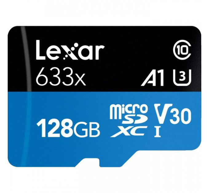 Карта пам/'яті Lexar 128GB microSDXC class 10 UHS-I 633x (LSDMI128BB633A)