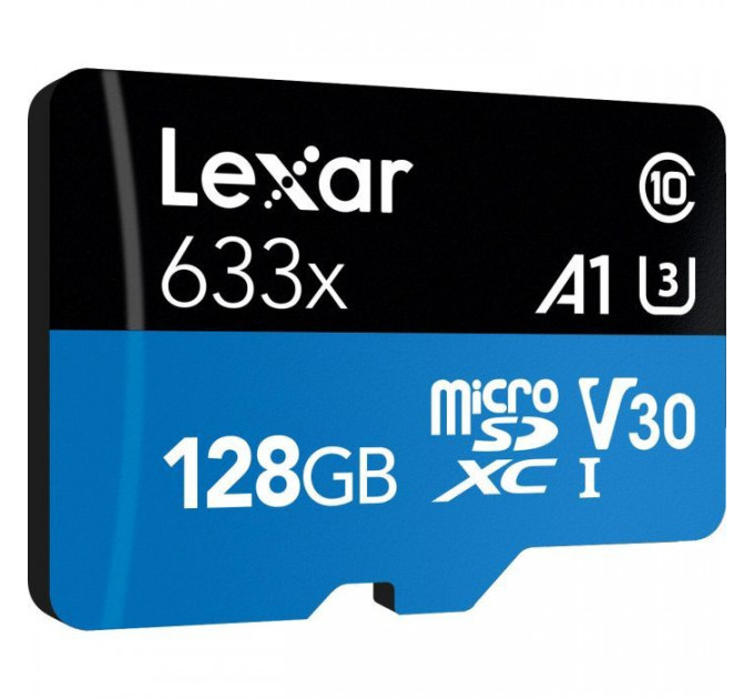 Карта пам/'яті Lexar 128GB microSDXC class 10 UHS-I 633x (LSDMI128BB633A)