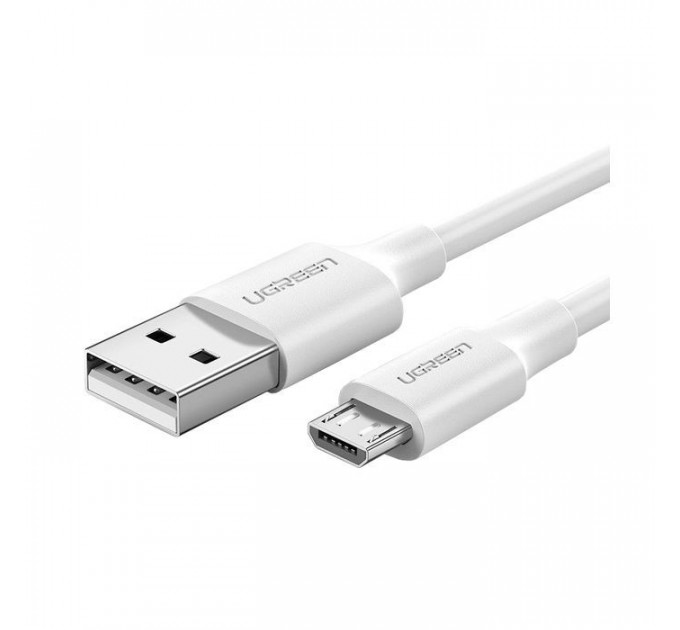 Дата кабеля USB 2.0 AM to Micro 5P 1.0m US289 White Ugreen (60141)
