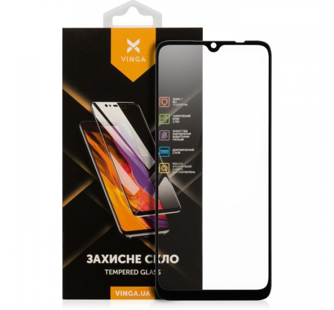 Стекло защитное Vinga Xiaomi Redmi 9A/9C/10A/A1 (VGXR9AC) Стекло защитное Vinga Xiaomi Redmi 9A/9C/10A/A1 (VGXR9AC)