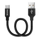 Дата кабель USB 2.0 AM to USB-C 0.25m black ColorWay (CW-CBUC048-BK)