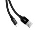 Дата кабеля USB 2.0 AM to USB-C 0.25m black ColorWay (CW-CBUC048-BK)
