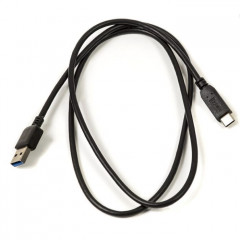 Дата кабель USB 3.0 AM to USB-C 1.0m PowerPlant (CA910816)