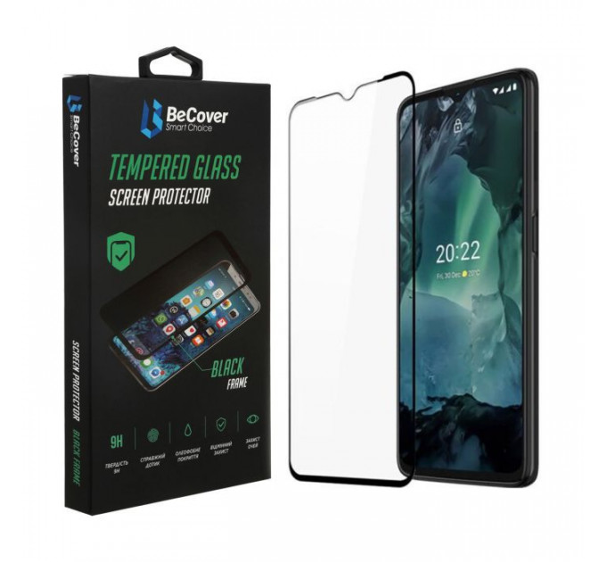 Скло захисне BeCover Nokia G21 \/ G11 \/ G11 Plus Black (707603) Скло захисне BeCover Nokia G21 \/ G11 \/ G11 Plus Black (707603)