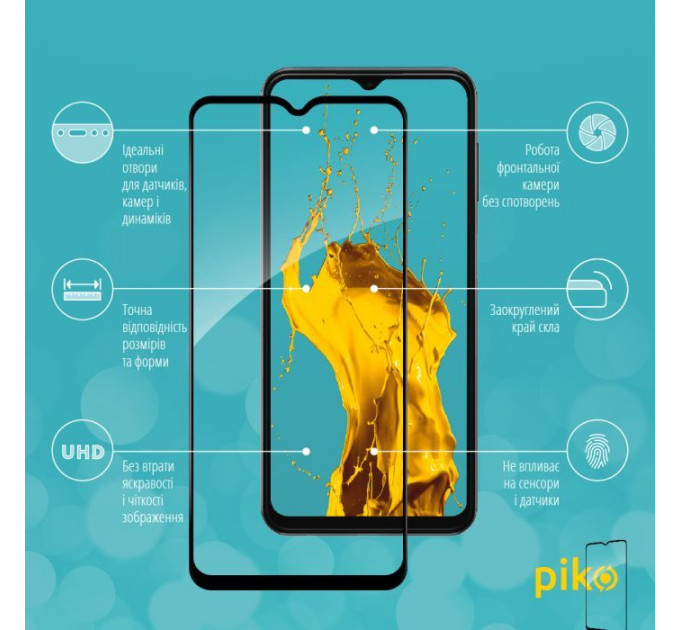 Стекло защитное Piko Samsung A13 4G (1283126524257)