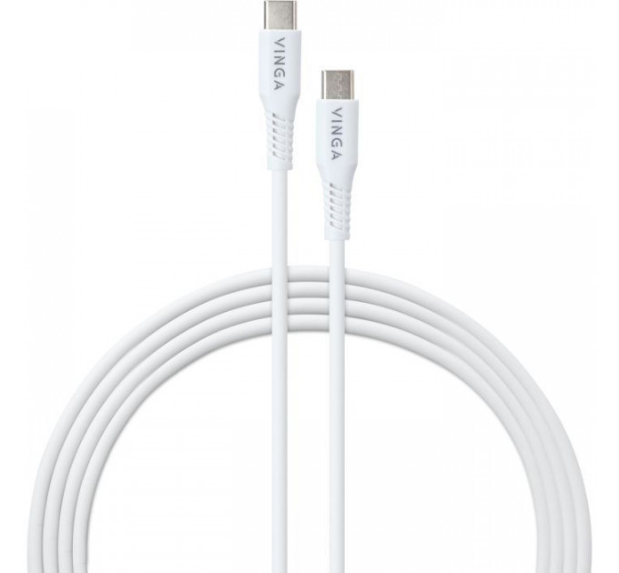 Дата кабель USB-C to USB-C 1.0m 60W TPE Vinga (VCDCCCM231)
