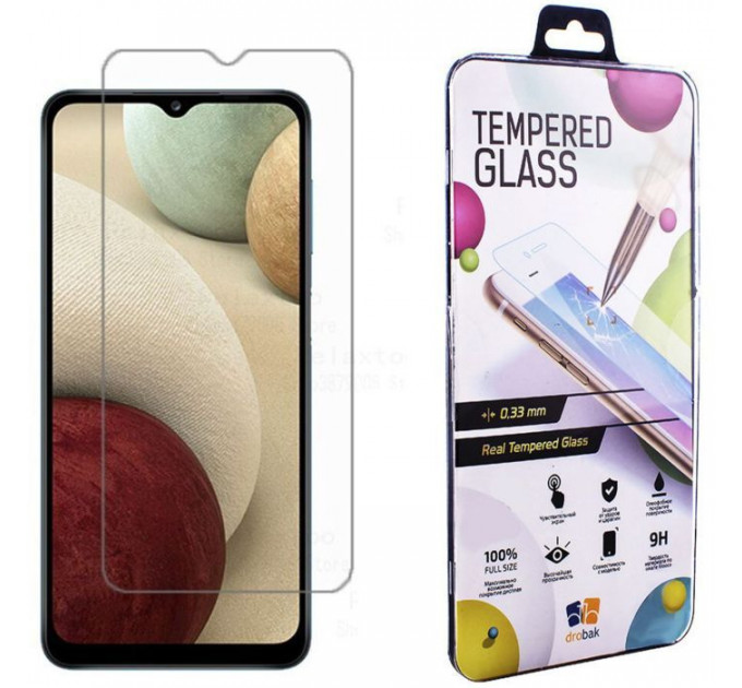 Скло захисне Drobak Samsung Galaxy A12 (464638)