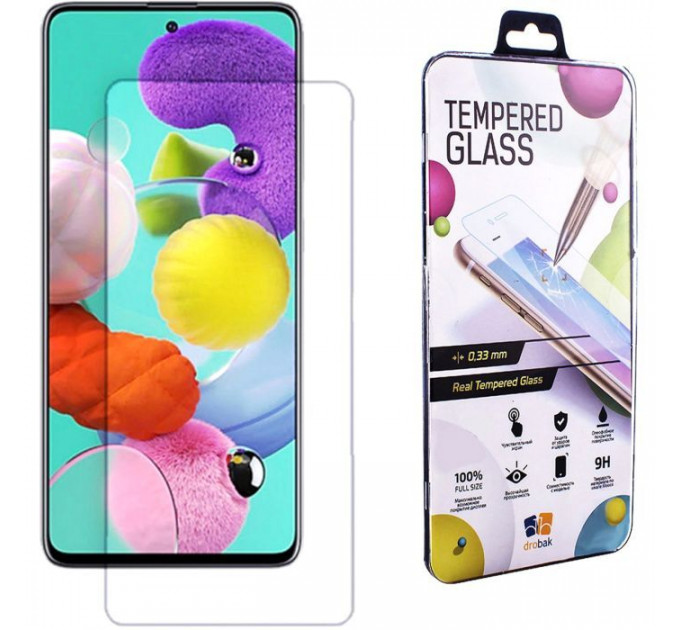 Скло захисне Drobak Samsung Galaxy M51 (232320)