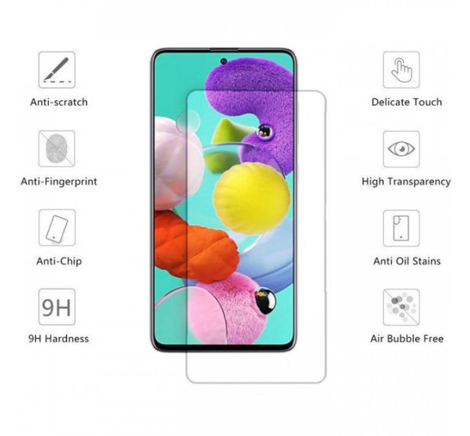 Скло захисне Drobak Samsung Galaxy M51 (232320)