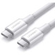 Дата кабель USB-C to USB-C 2.0m US300 20V\/5A 100W White Ugreen (60552)