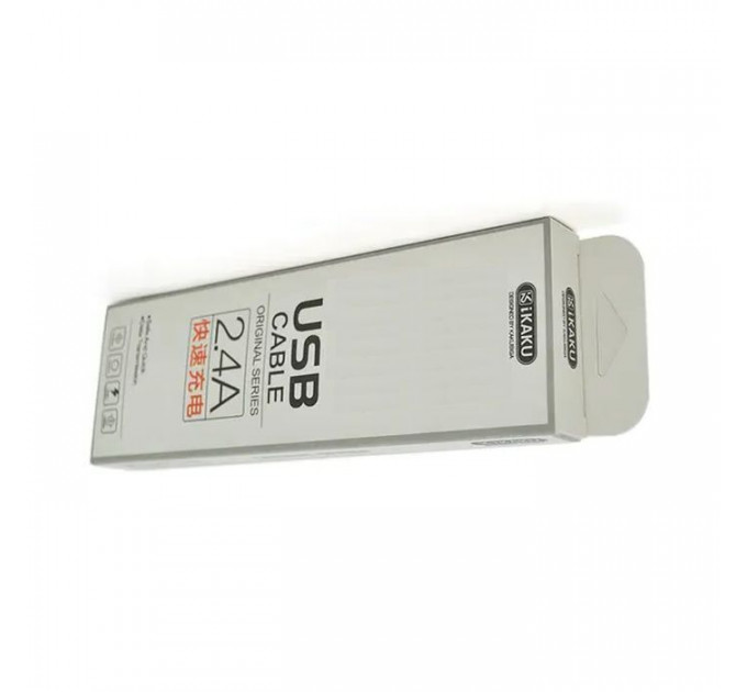 Дата кабеля USB 2.0 AM to USB-C 1.0m GAOFEI 2.4A Green iKAKU (KSC-723-G-TC) Дата кабеля USB 2.0 AM to USB-C 1.0m GAOFEI 2.4A Green iKAKU (KSC-723-G-TC)
