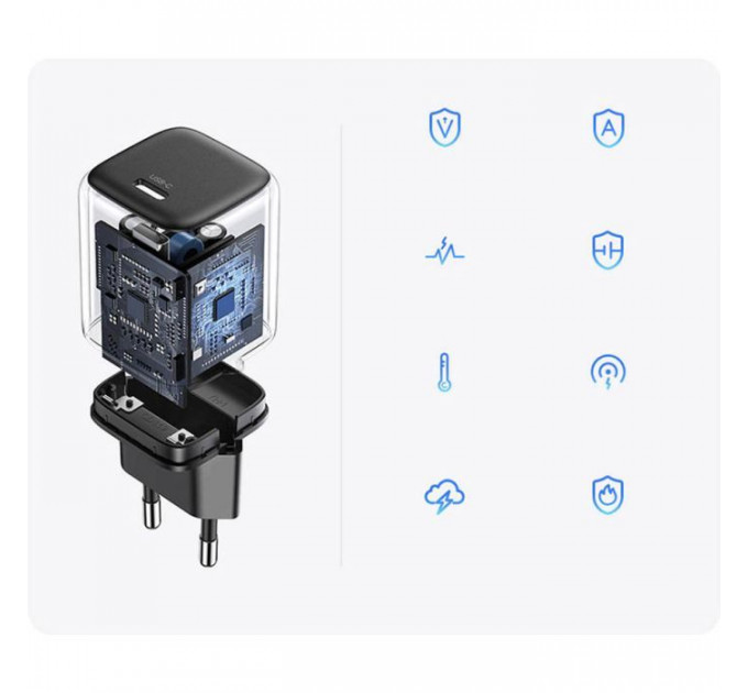 Зарядний пристрій Ugreen 20W USB C PD Nexode mini Charger CD318 (90664)