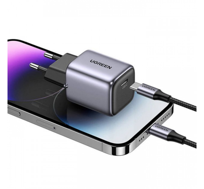 Зарядний пристрій Ugreen 20W USB C PD Nexode mini Charger CD318 (90664)
